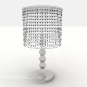 Simple Crystal Table Lamp 3d model