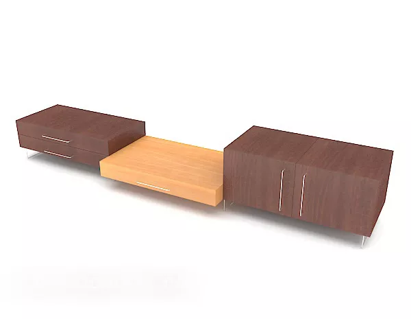 Minimalist Simple Wooden Tv Cabinet 3d model Minimalist Simple Wooden Tv Cabinet 3d model