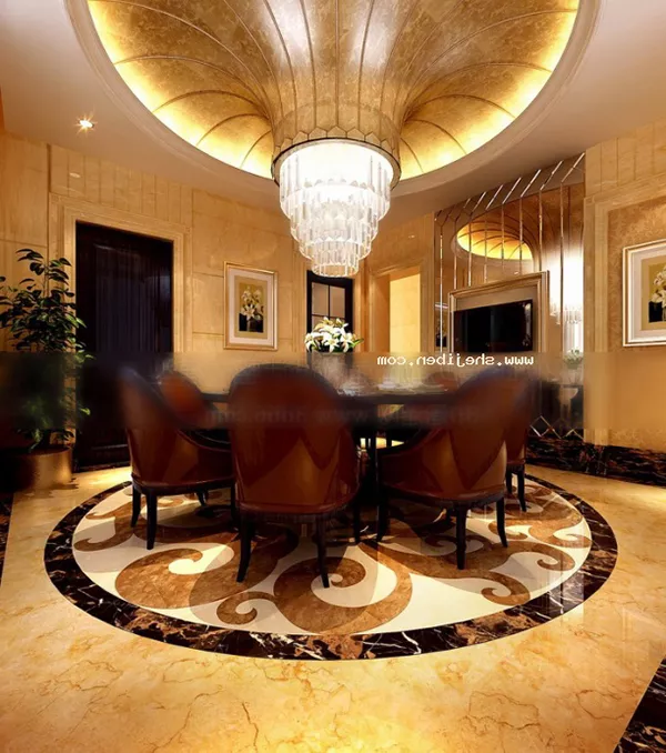 Antique Restaurant Round Ceiling 3d model Antique Restaurant Round Ceiling 3d model
