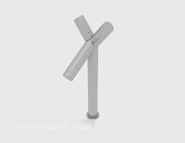 Simple Tap Decor 3d model Simple Tap Decor 3d model