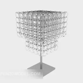 Home Crystal Table Lamp Luxury 3d model