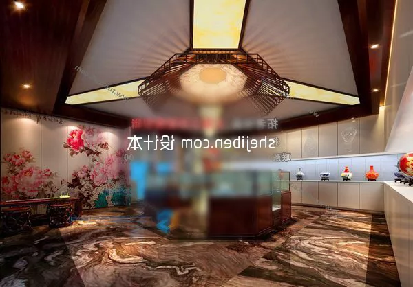 Chinese Clubhouse Interior 3d model Chinese Clubhouse Interior 3d model