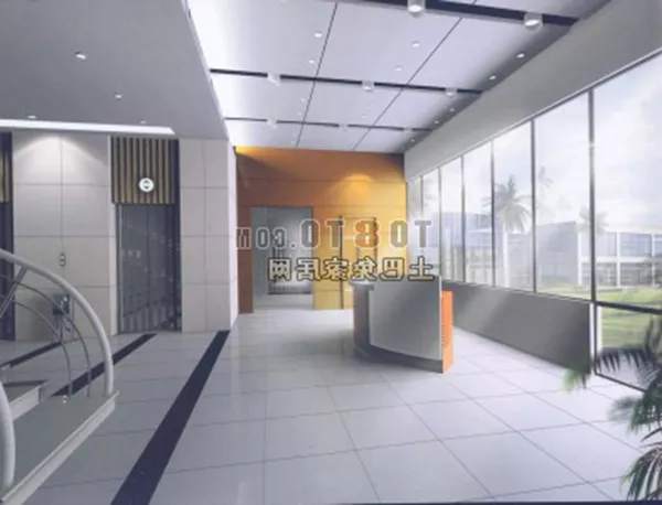 Lobby Interior Light Design 3d model Lobby Interior Light Design 3d model