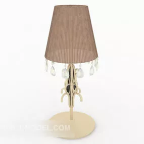 European-style Simple Table Lamp 3d model