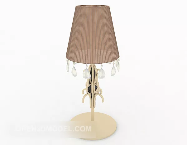 European-style Simple Table Lamp 3d model European-style Simple Table Lamp 3d model
