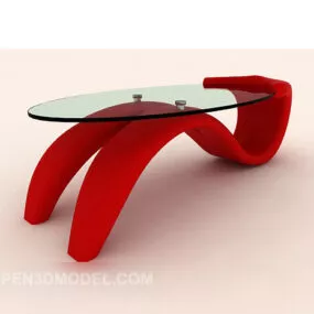 Personality Simple Coffee Table 3d model