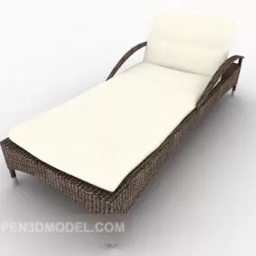 Simple Modern Lounge Chair V1 3d model