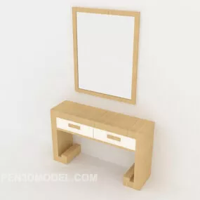 Simple Dresser Cabinet 3d model