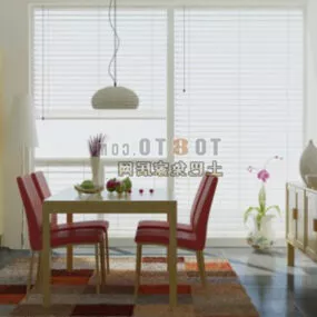 Living Room Apartment Room 3d model