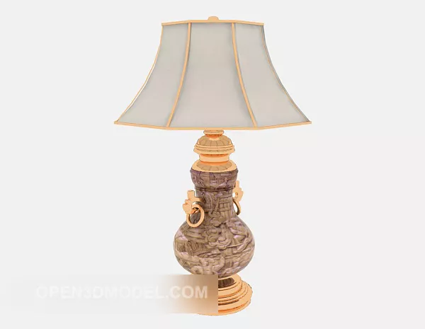 Simple Home European Table Lamp Furniture 3d model Simple Home European Table Lamp Furniture 3d model