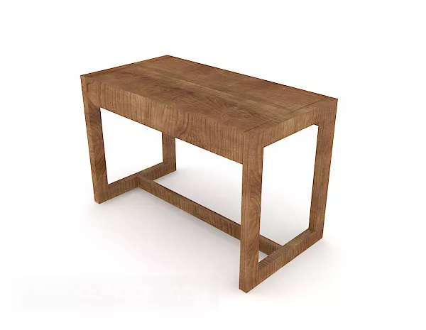 Simple Stool Wood 3d model Simple Stool Wood 3d model