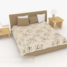 Modern Home Bed 3d model
