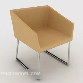 Modern Simple Home Chair Modern 3d model