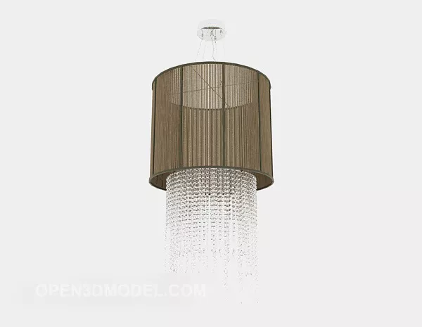 Simple Chandelier V1 3d model Simple Chandelier V1 3d model