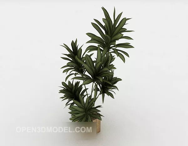 Simple Decorative Potted V1 3d model Simple Decorative Potted V1 3d model