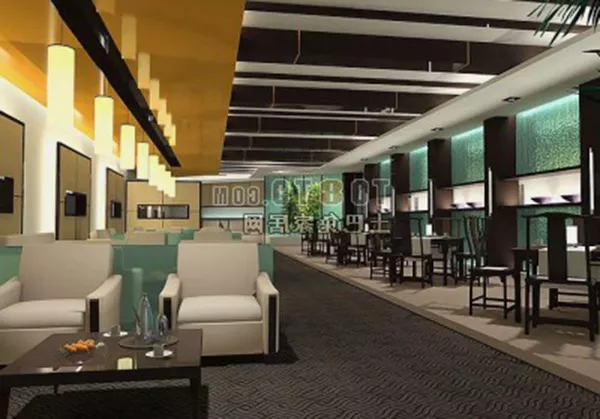 Indoor Restaurant Design Interior 3d model Indoor Restaurant Design Interior 3d model
