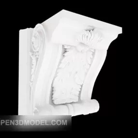 Plaster Decor Building Components 3d model