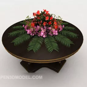 European Coffee Table 3d model