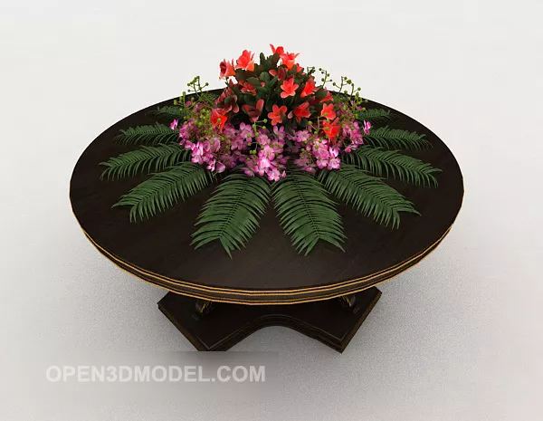 European Coffee Table 3d model European Coffee Table 3d model