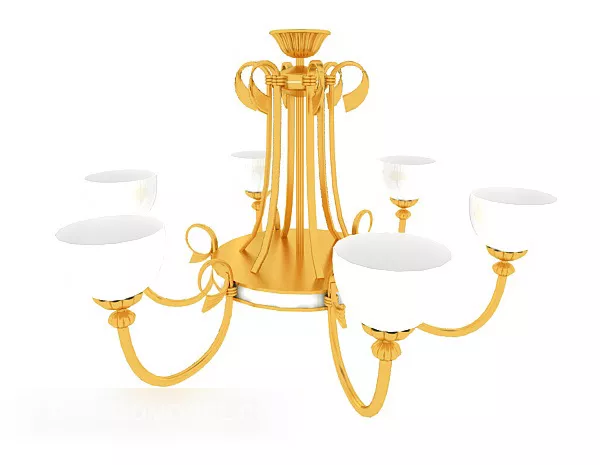 Elegant Home Chandelier 3d model Elegant Home Chandelier 3d model