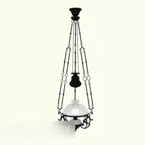 Decor Simple Chandelier 3d model