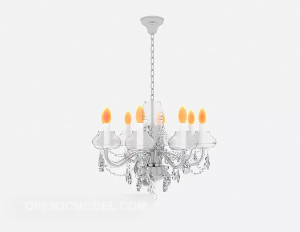 Home Elegant Minimalist Style Chandelier 3d model Home Elegant Minimalist Style Chandelier 3d model