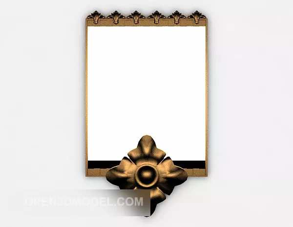 Mirror Frame With Hingle 3d model