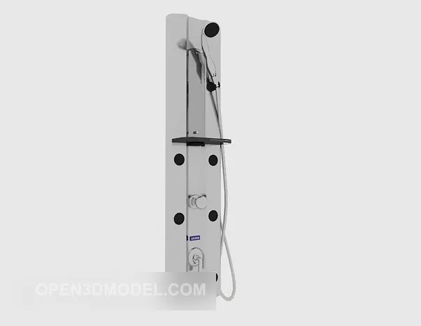 Grey Home Bath Sprinkler 3d model Grey Home Bath Sprinkler 3d model