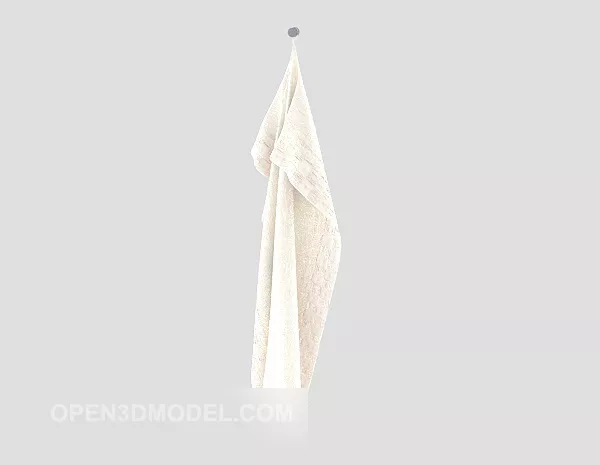 Bathroom Towel V2 3d model Bathroom Towel V2 3d model