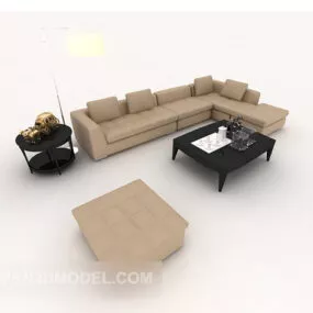 Simple Modern Sofa Sets 3d model