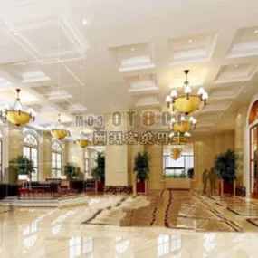 Furniture Showroom Interior 3d model