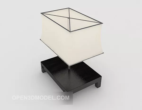 Modern Chinese Home Lamp 3d model Modern Chinese Home Lamp 3d model