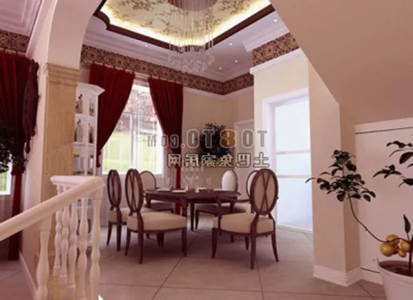 European Living Room Classic 3d model European Living Room Classic 3d model