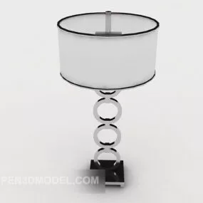Simple Modern Table Lamp V1 3d model