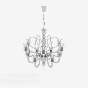 Simple Modern Home Chandelier 3d model