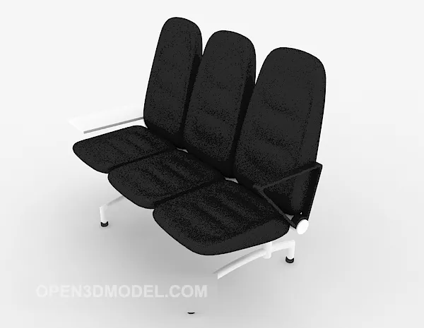Relax Chair In Public Space 3d model Relax Chair In Public Space 3d model