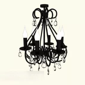 Exquisite Home Chandelier Classic 3d model