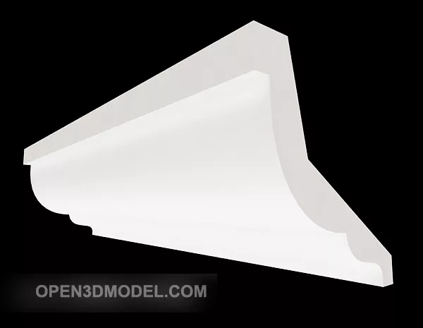 Molding European Component 3d model Molding European Component 3d model