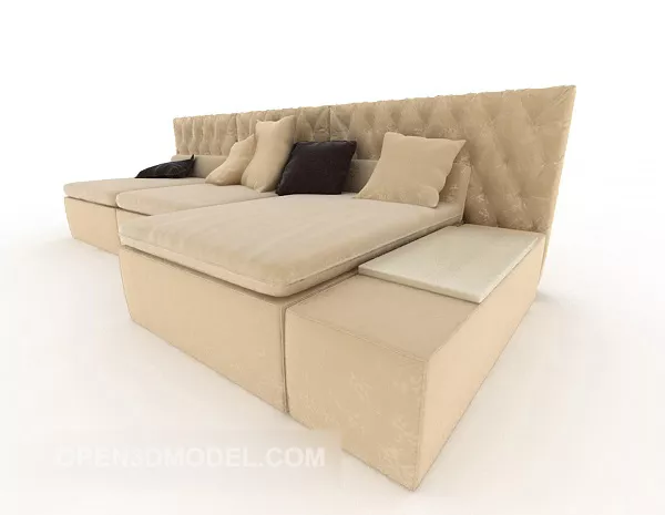 Home Leisure Multi-seaters Sofa 3d model Home Leisure Multi-seaters Sofa 3d model