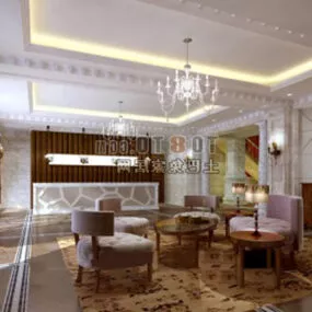 Furniture Showroom Design 3d model