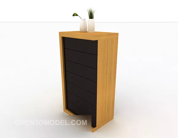 Modern Home Simple Side Cabinet 3d model Modern Home Simple Side Cabinet 3d model