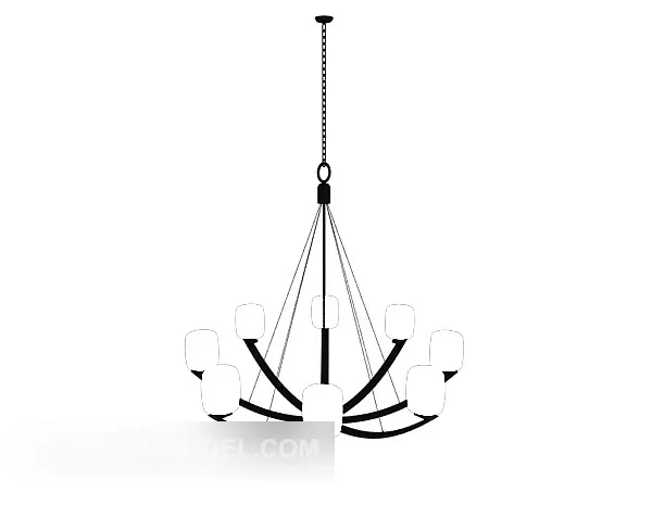 Home Minimalist Pendant Lamp 3d model Home Minimalist Pendant Lamp 3d model