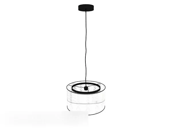 Simple Home Modern Pendant Chandelier 3d model Simple Home Modern Pendant Chandelier 3d model