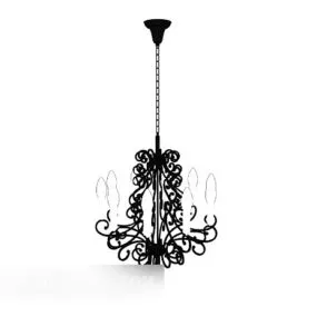 Home Minimalist Chandelier 3d model