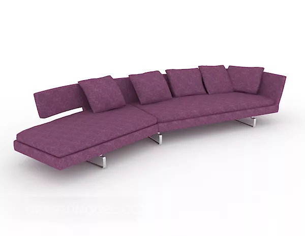 Red Multiplayer Sofa V1 3d model Red Multiplayer Sofa V1 3d model