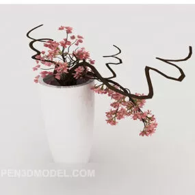 Home Potted Plant Decoration 3d model
