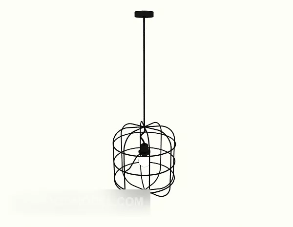 Luster Hoff Retro Shade 3d model