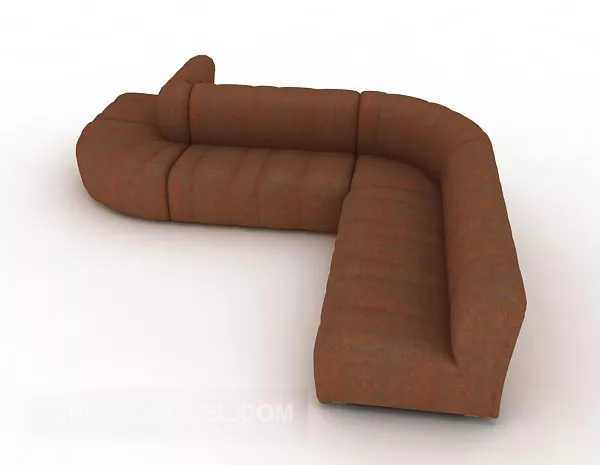 Home Corner Multi-person Sofa 3d model Home Corner Multi-person Sofa 3d model