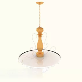 Modern European Chandelier 3d model
