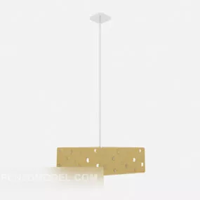 Simple Home Chandelier Triangle Shade 3d model
